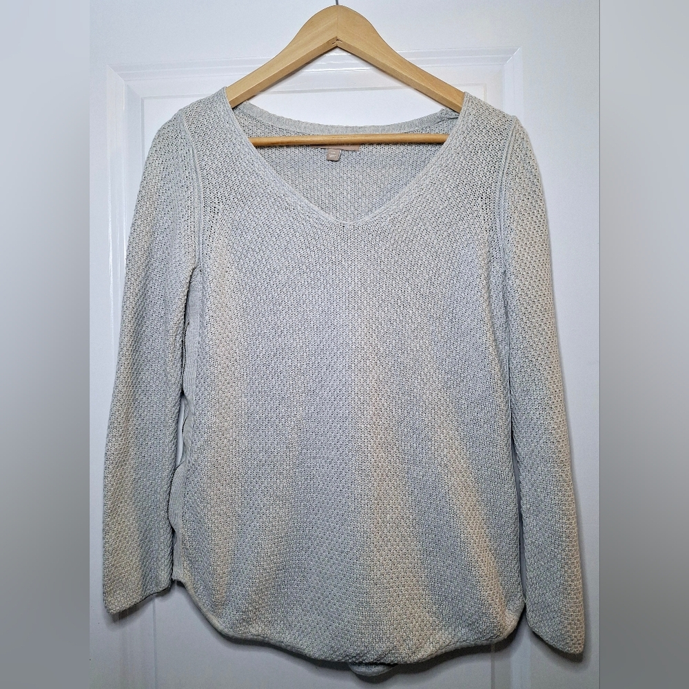 Banana Republic Cozy Knit Sweater with Side Zippers (S)